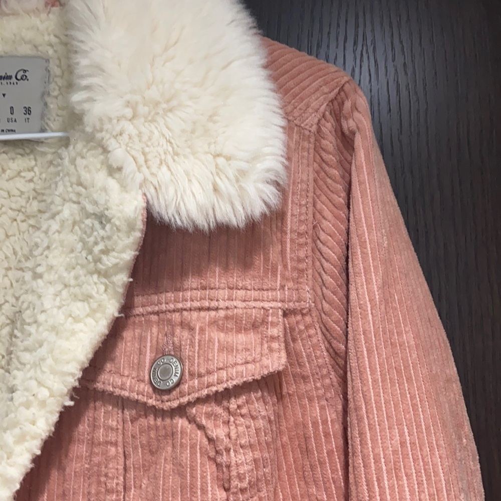 Pink denim jacket - Picture 2 of 2